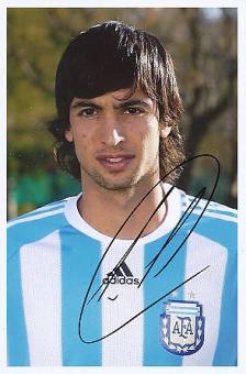 Javier Pastore    Argentinien WM 2010  Fußball  Autogramm Foto  original signiert 