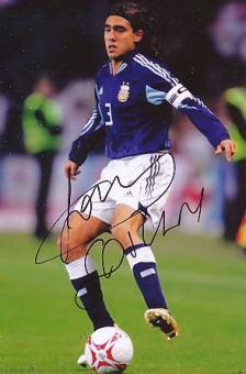 Juan Pablo Sorin   Argentinien  Fußball  Autogramm Foto  original signiert 