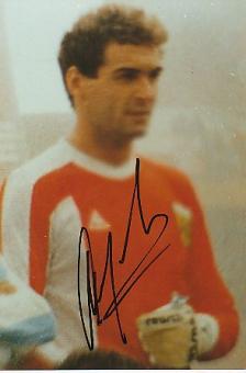 Luis Islas  Argentinien Weltmeister WM 1986  Fußball  Autogramm Foto  original signiert 