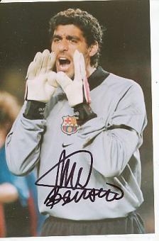 Roberto Bonano  FC Barcelona  Argentinien WM 2002  Fußball  Autogramm Foto  original signiert 