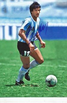 Hector Enrique   Argentinien Weltmeister WM 1986  Fußball  Autogramm Foto  original signiert 