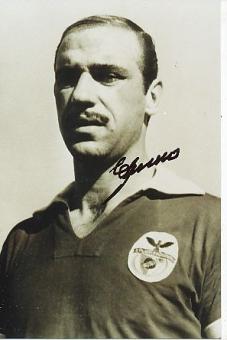 Germano de Figueiredo † 2004   Benfica Lissabon + Portugal WM 1966   Fußball Autogramm Foto original signiert 