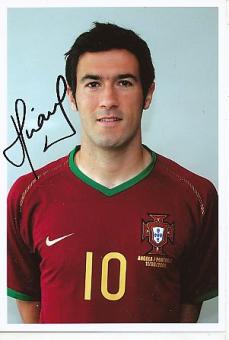 Hugo Via   Portugal WM 2002  Fußball Autogramm Foto original signiert 