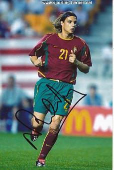 Nuno Gomes  Portugal WM 2006  Fußball Autogramm Foto original signiert 