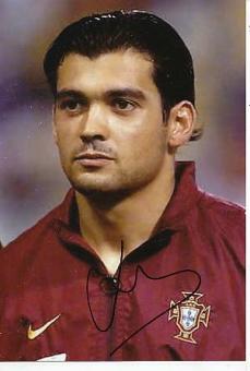 Sergio Conceicao   Portugal WM 2002  Fußball Autogramm Foto original signiert 