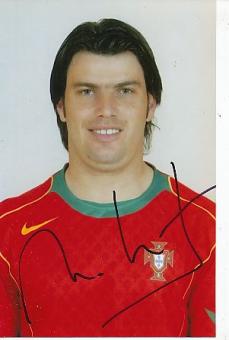 Nuno Valente  Portugal WM 2006  Fußball Autogramm Foto original signiert 