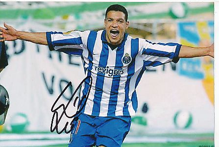 Derlei   FC Porto  Fußball Autogramm Foto original signiert 