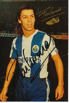 Fernando Gomes † 2022  FC Porto  Fußball Autogramm Foto original signiert 