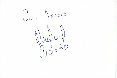 Carlos Bossio  Argentinien  2.OS 1996  Fußball Autogramm Karte  original signiert 