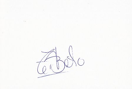 Zé Beto † 1990 Portugal WM 1986   Fußball Autogramm Karte  original signiert 