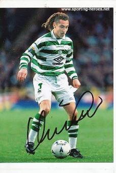 Henrik Larsson  Celtic Glasgow &  Schweden  Fußball Autogramm Foto original signiert 