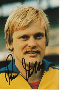 Ronnie Hellström † 2022  FC Kaiserslautern & Schweden WM 1974  Fußball Autogramm Foto original signiert 