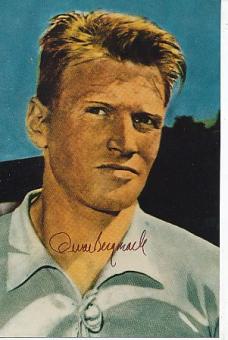 Orvar Bergmark † 2004  Schweden  WM 1958  Fußball Autogramm Foto original signiert 