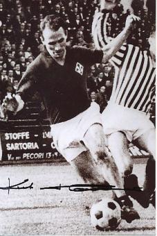 Kurt Hamrin  AC Florenz  & Schweden  WM 1958  Fußball Autogramm Foto original signiert 