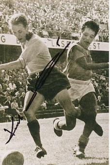 Kurt Hamrin  Schweden  WM 1958  Fußball Autogramm Foto original signiert 