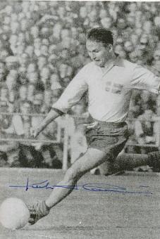 Kurt Hamrin  Schweden  WM 1958  Fußball Autogramm Foto original signiert 