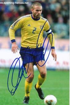Olof Mellberg   Schweden WM 2006  Fußball Autogramm Foto original signiert 