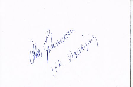Åke Johanssonn † 2014  Schweden WM 1958   Fußball Autogramm Karte  original signiert 
