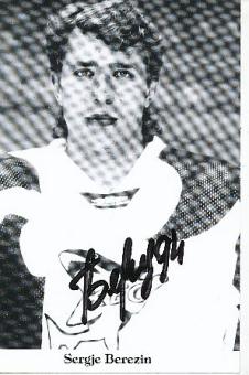 Sergje Berezin  KEC  Kölner Haie   Eishockey Autogrammkarte  original signiert 