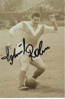Helmut Rahn † 2003  Meidericher SV & DFB  Weltmeister WM 1954  Fußball Autogramm  Foto original signiert 