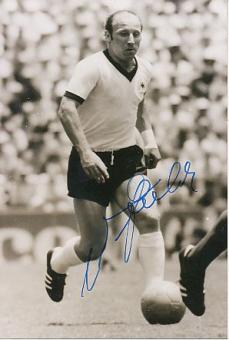 Uwe Seeler † 2022  DFB WM 1970 Fußball Autogramm Foto original signiert 