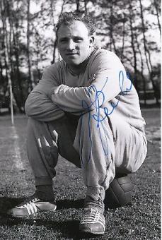 Uwe Seeler † 2022  DFB WM 1958 Fußball Autogramm Foto original signiert 