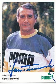 Hans Tilkowski † 2012  Puma  DFB  WM 1966 Fußball Autogrammkarte original signiert 