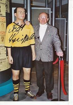 Alfred „Adi“ Preißler † 2003  Borussia Dortmund  Fußball Autogramm Foto original signiert 