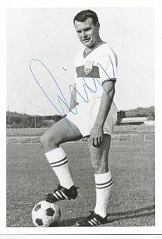 Rolf Geiger  VFB Stuttgart  Fußball Autogramm Foto original signiert 