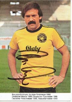 Reinhold Wosab  BVB Borussia Dortmund  Fußball Autogrammkarte original signiert 