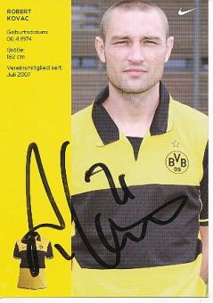 Robert Kovac  Nike  BVB Borussia Dortmund  Fußball Autogrammkarte original signiert 