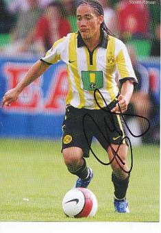 Steven Pienaar   BVB Borussia Dortmund  Fußball Autogrammkarte original signiert 