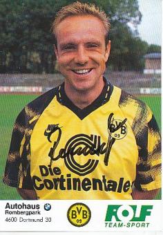 Michael Rummenigge   1992/93  BVB Borussia Dortmund  Fußball Autogrammkarte original signiert 
