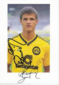 Maurice Banach † 1991  BVB Borussia Dortmund  Fußball Autogrammkarte original signiert 