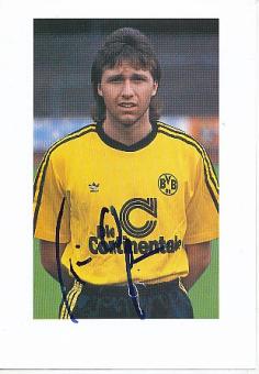 Jürgen Wegmann   BVB Borussia Dortmund  Fußball Autogrammkarte original signiert 