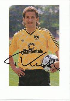 Thomas Kroth  BVB Borussia Dortmund  Fußball Autogrammkarte original signiert 