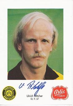 Ulrich Bittcher  BVB Borussia Dortmund  Fußball Autogrammkarte original signiert 