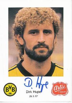 Dirk Hupe   BVB Borussia Dortmund  Fußball Autogrammkarte original signiert 