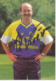 Horst Köppel  1990/1991   BVB Borussia Dortmund  Fußball Autogrammkarte original signiert 