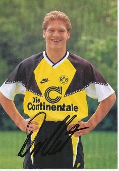 Martin Driller  1990/1991   BVB Borussia Dortmund  Fußball Autogrammkarte original signiert 