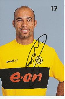 Leonardo Dede  2002/2003  Silberkarte  BVB Borussia Dortmund  Fußball Autogrammkarte original signiert 