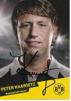 Peter Krawietz  2010/2011  BVB Borussia Dortmund  Fußball Autogrammkarte original signiert 