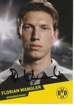 Florian Wangler  2010/2011  BVB Borussia Dortmund  Fußball Autogrammkarte original signiert 