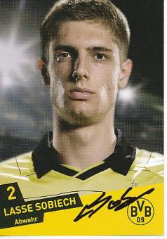 Lasse Sobiech  2010/2011  BVB Borussia Dortmund  Fußball Autogrammkarte original signiert 