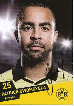 Patrick Owomoyela   2010/2011  BVB Borussia Dortmund  Fußball Autogrammkarte original signiert 