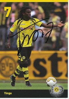 Tinga  2009/2010  BVB Borussia Dortmund  Fußball Autogrammkarte original signiert 
