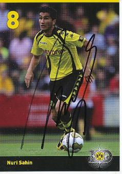 Nuri Sahin  2009/2010  BVB Borussia Dortmund  Fußball Autogrammkarte original signiert 