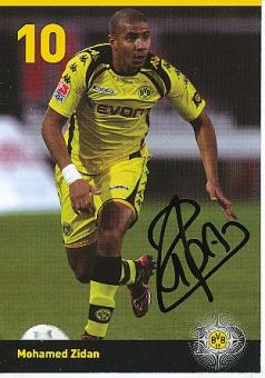 Mohamed Zidan  2009/2010  BVB Borussia Dortmund  Fußball Autogrammkarte original signiert 