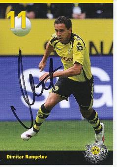 Dimitar Rangelov   2009/2010  BVB Borussia Dortmund  Fußball Autogrammkarte original signiert 
