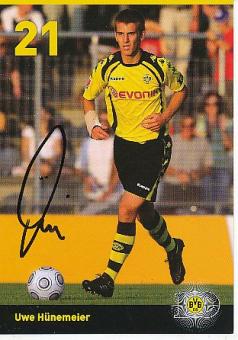 Uwe Hünemeier   2009/2010  BVB Borussia Dortmund  Fußball Autogrammkarte original signiert 